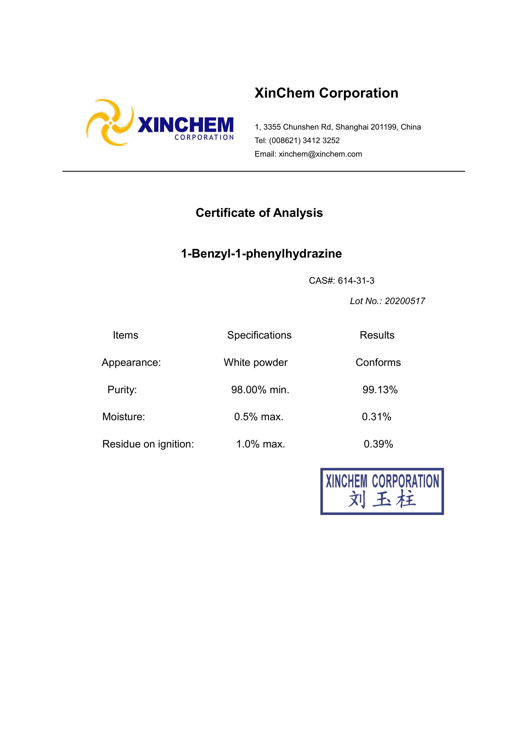 1-Benzyl-1-phenylhydrazine-1