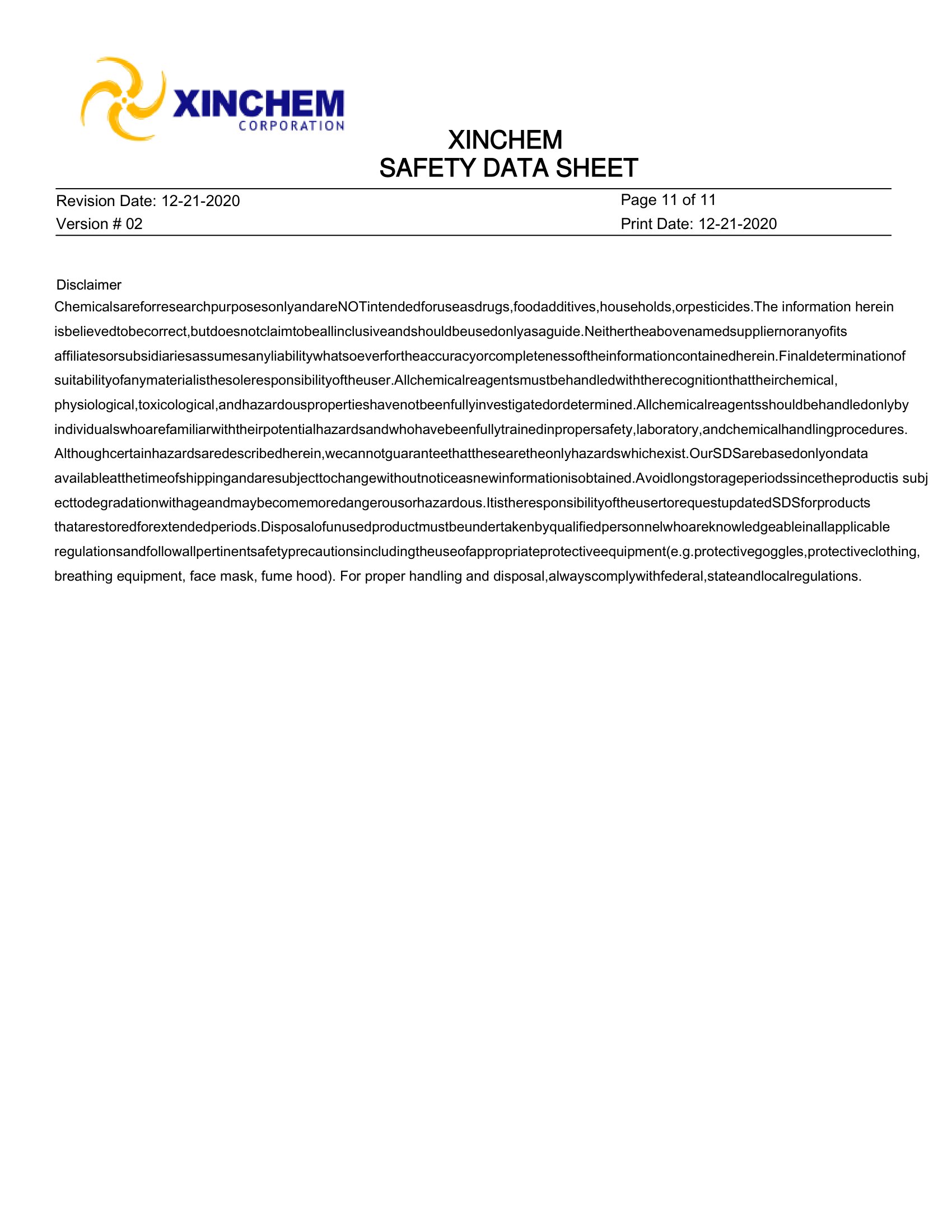 2.Hопилацетат 9ATE4600 128-51-8 MSDS-11