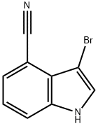 3-Bromo-1H-indole-4-carbonitrile(CAS#1186663-64-8)