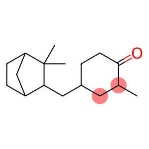 4-[(3,3-dimethylbicyclo[2.2.1]hept-2-yl)methyl]-2-methylcyclohexan-1-one(CAS#68901-22-4)
