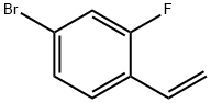 4-BROMO-2-FLUORO-1-VINYLBENZENE(CAS#627463-17-6)