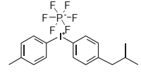 4-Isobutylphenyl-4′-methylphenyliodoniumhexaﬂuorophosphate(CAS#344562-80-7)