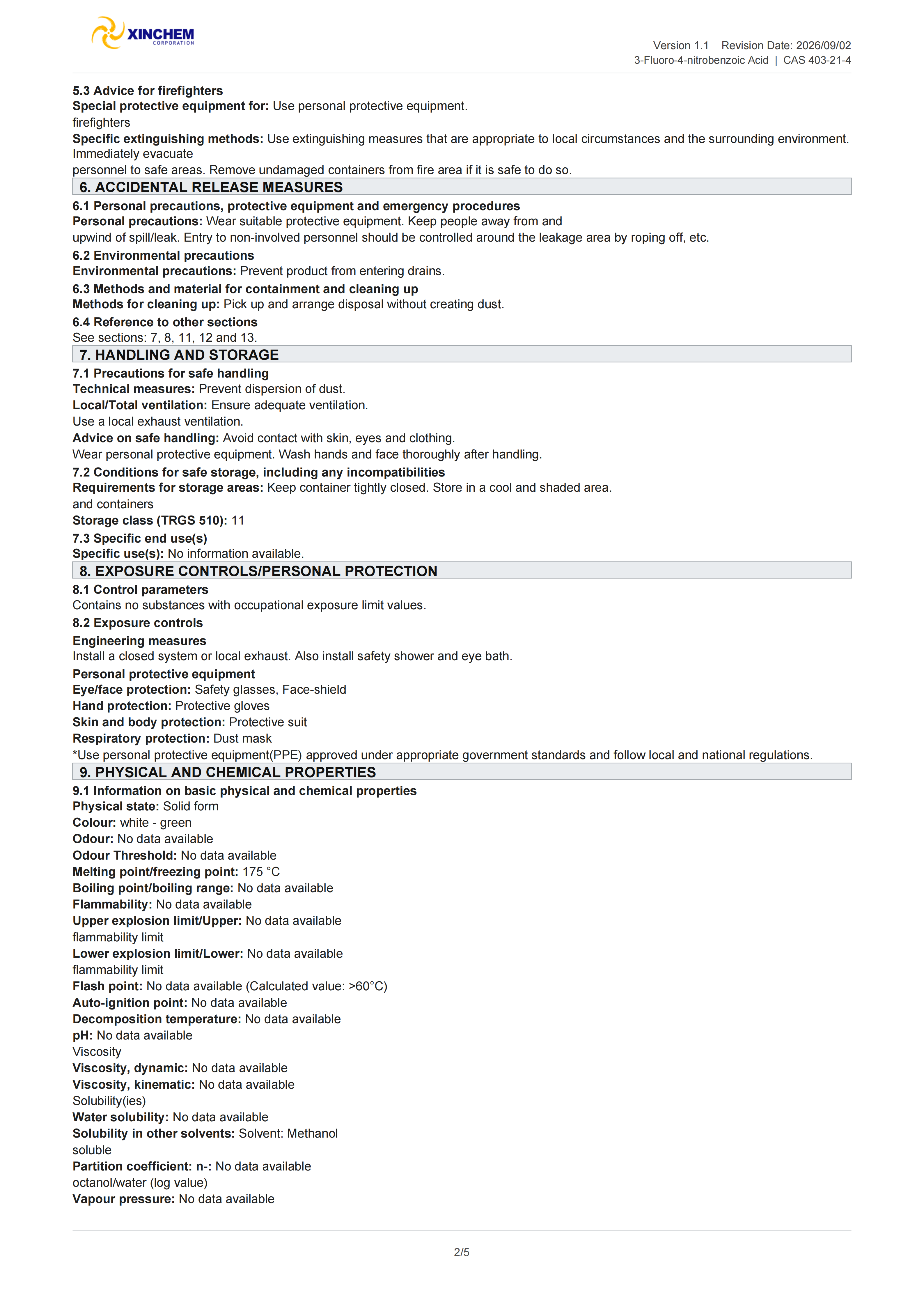 403-21-4_XinChem_SDS_full_02