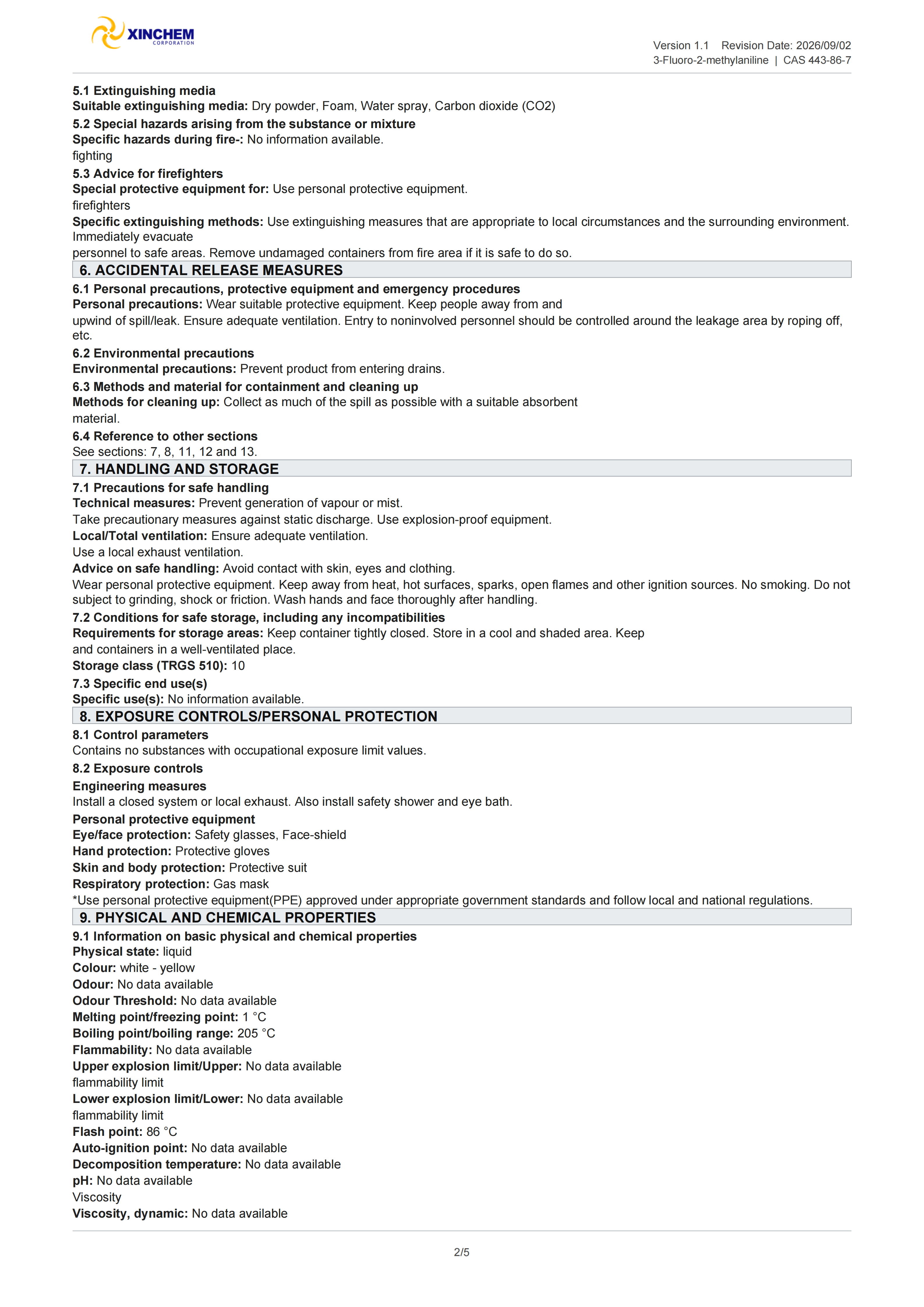 443-86-7_XinChem_SDS_full_02