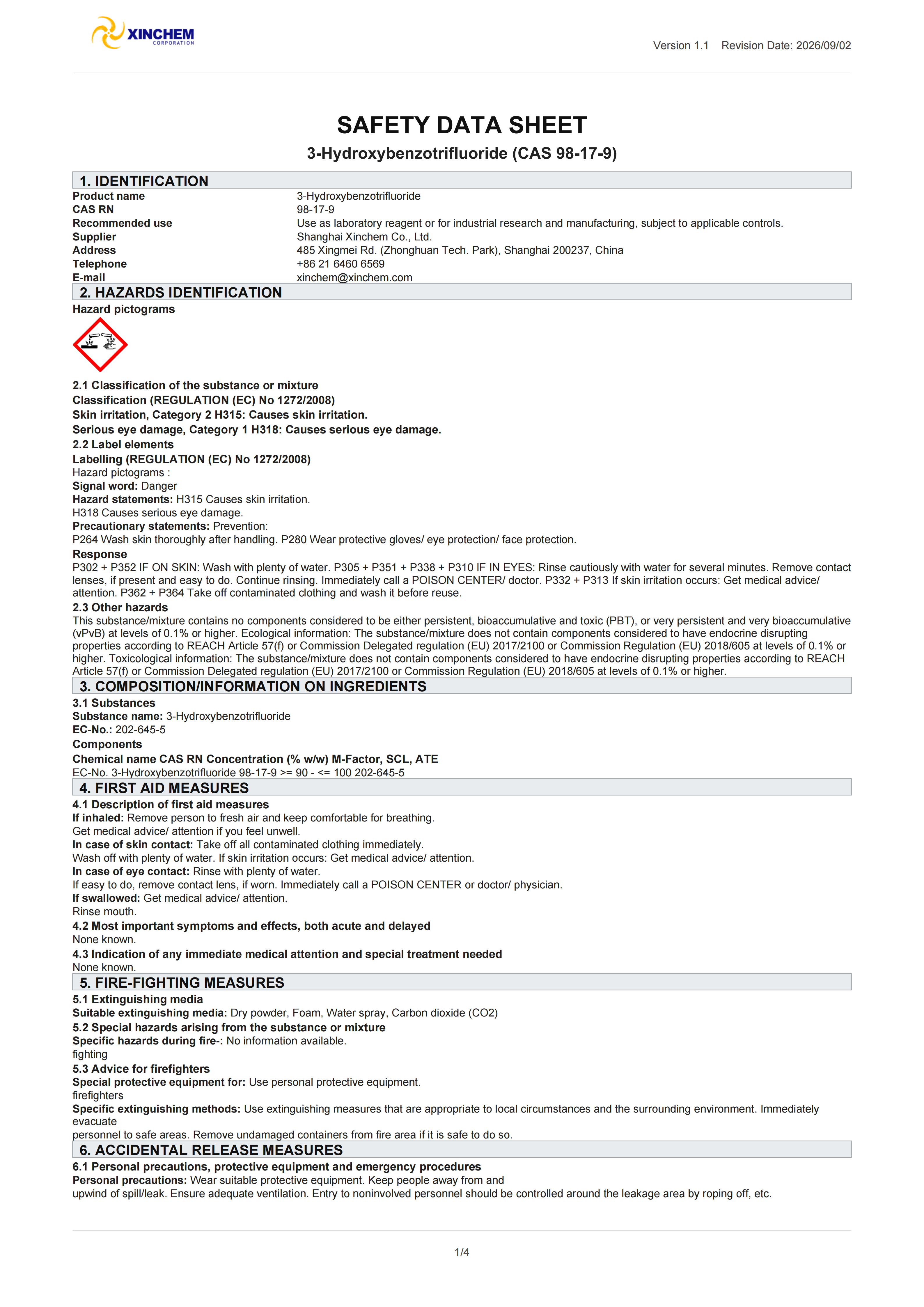 98-17-9_XinChem_SDS_full_01
