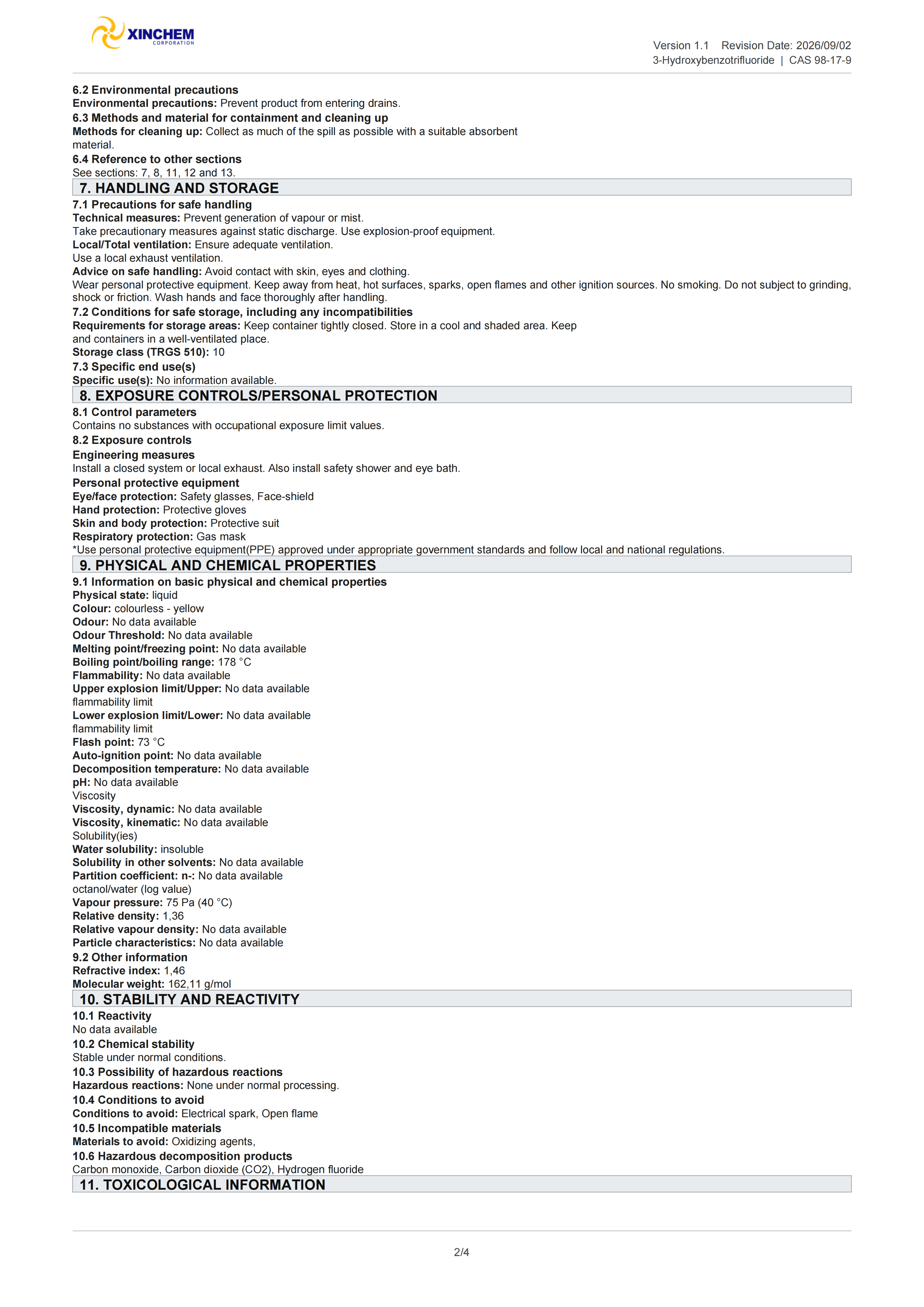 98-17-9_XinChem_SDS_full_02