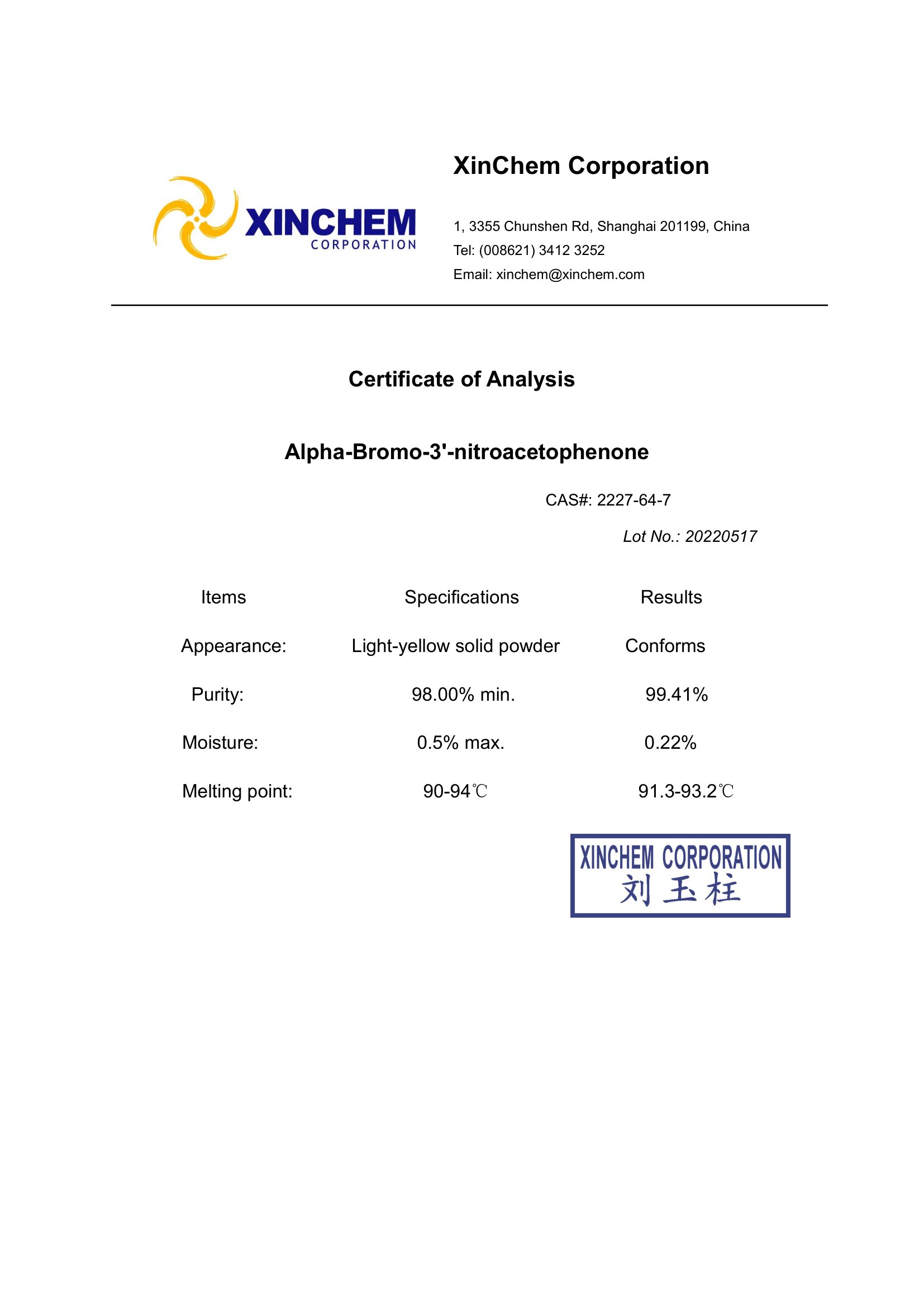 Alpha-Bromo-3-nitroacetophenone-1