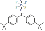 Bis(4-tert-butylphenyl)iodonium hexaﬂuorophosphate(CAS#61358-25-6)