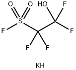 Ethanesulfonyl fluoride, 1,1,2,2-tetrafluoro-2-hydroxy-, potassium salt(CAS#81439-24-9)