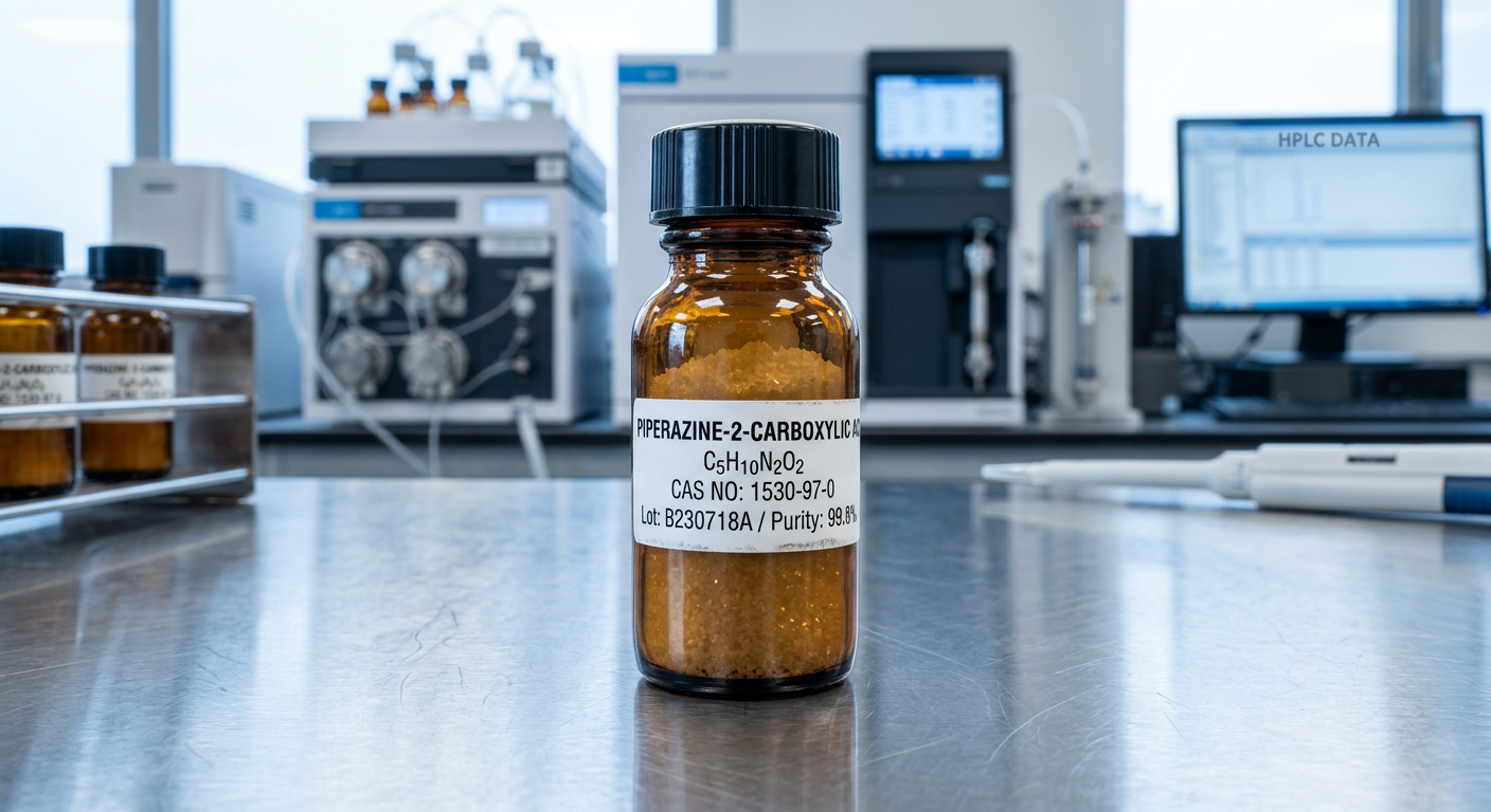 Key Pharmaceutical Building Block for Drug Discovery-Piperazine-2-carboxylic acid (CAS 2762-32-5)