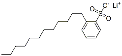 lithium dodecylbenzenesulphonate 29062-27-9