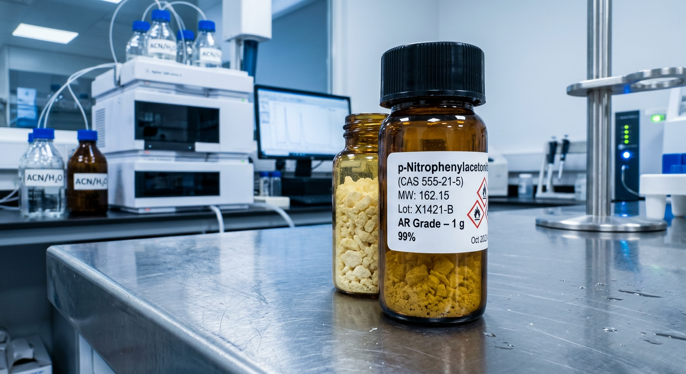 Versatile Intermediate for Pharma, Agrochemical & Dye Synthesis: p-Nitrophenylacetonitrile (CAS 555-21-5)